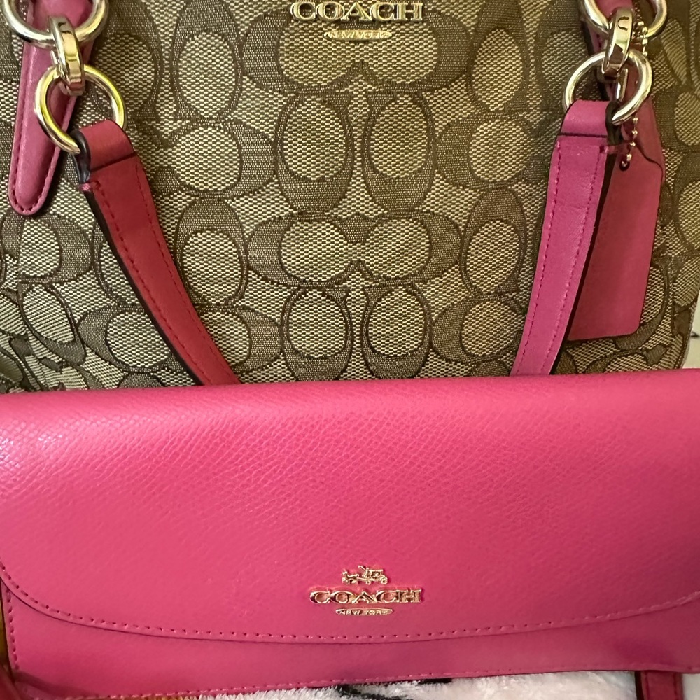 Coach purse & wallett